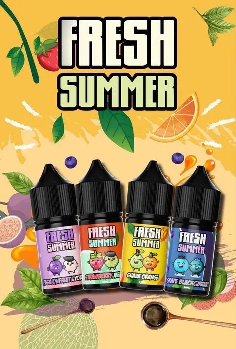 FRESH SUMMER系列 煙油 30ml (0-50mg)